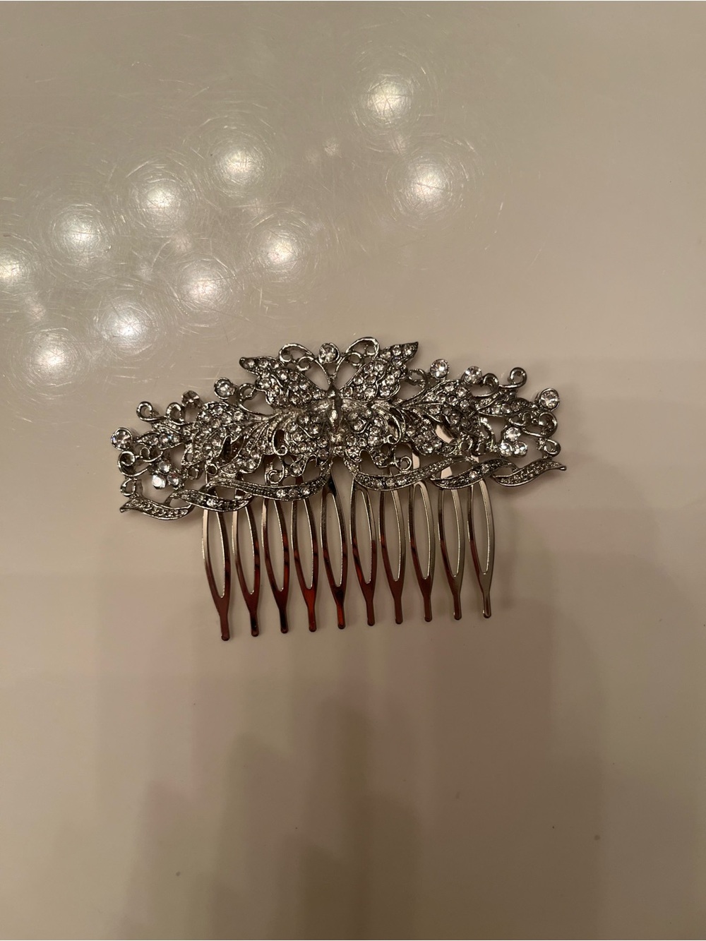 Rhinestone Wedding Hair Comb